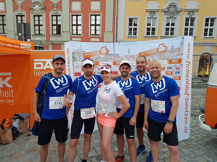 WJ Bautzen beim DAK-Firmenlauf